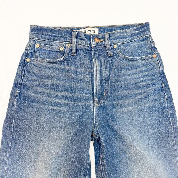 Madewell The Perfect Vintage Jean Med/Dark Wash Size 27 - Picture 9 of 10